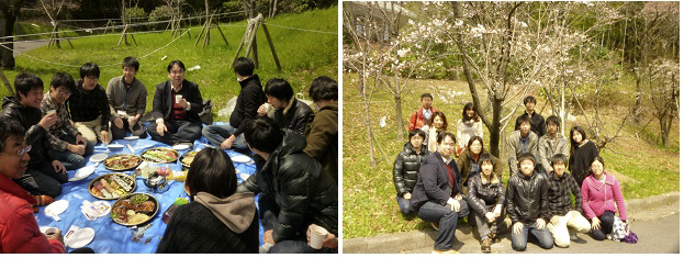 恒例！のお花見会